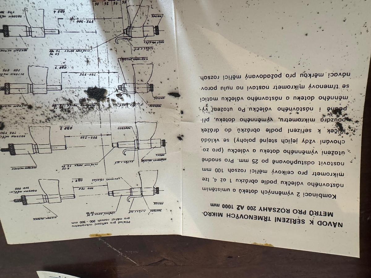 Used SOMET Micrometer gauge