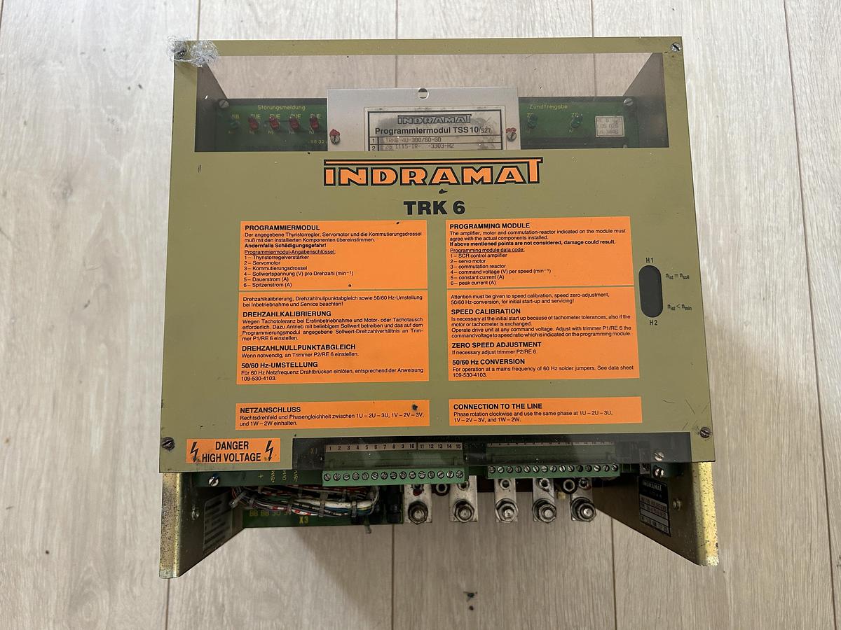 Used INDRAMAT TRK6-4U-380 / 60-G0