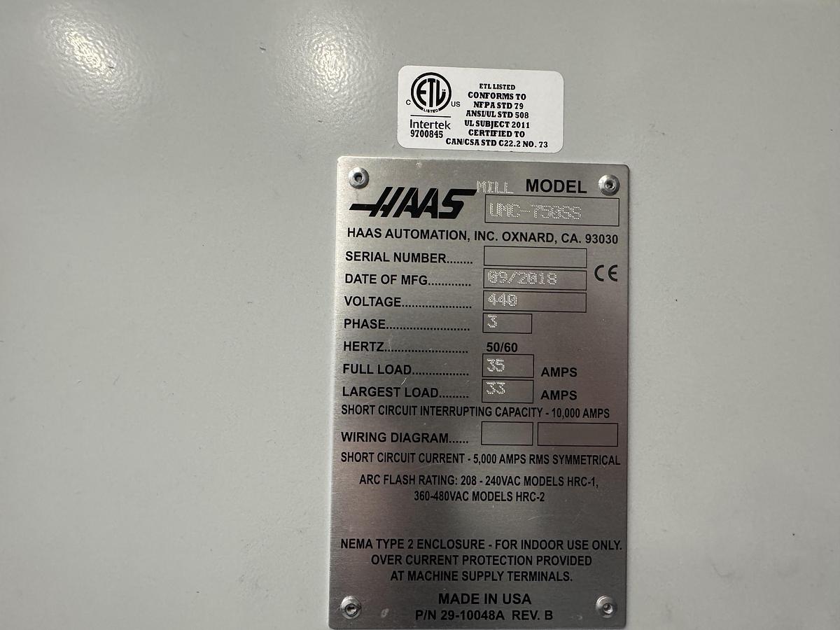 Used 2018 HAAS UMC 750SS