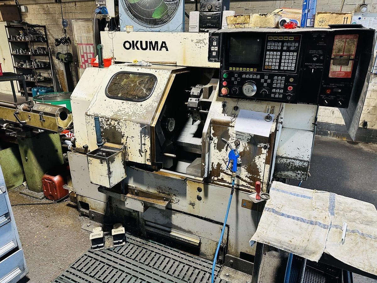 Used OKUMA LB9 CNC Turning Centre