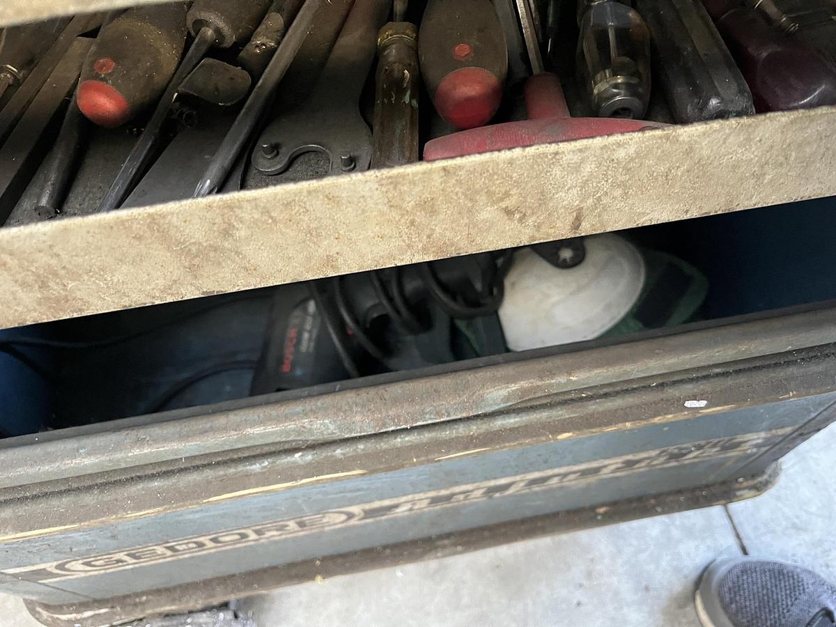 Used GEDORE Worktrolley Type: ADJUTANT 1580