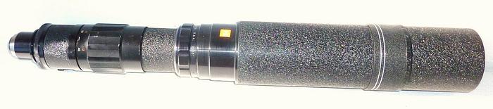 Used Cinetel II TF-20 500mm Telephoto Lens Military use