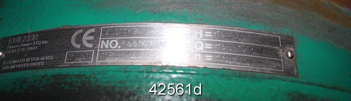 Used Sulzer APT 33-4c 6x4cx16 Pump #42561