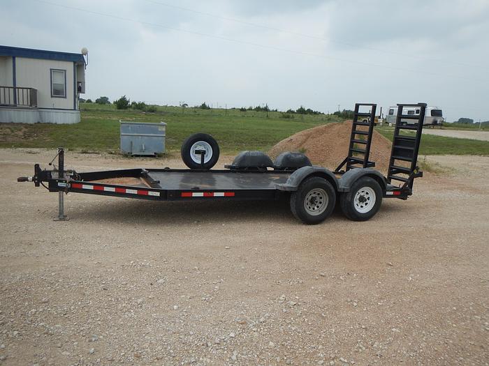 Used 2015 MMDI 10,000# Equipment Trailer 614SLTD