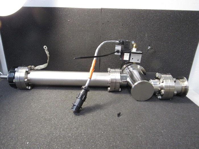 Used LEYBOLD INFICON TRANSPECTOR 100 AMU H100M W/MDC IV-150-P-OPT3 VALVE