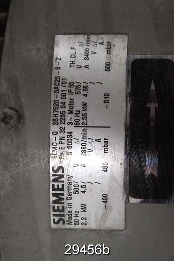 Used Nash Elmo G Blower, 60 Hz #29456