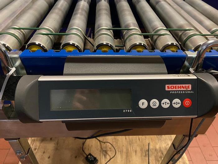 Gebraucht Waage Soehnle Fördertechnik Waage inkl. Rollenbahn Overbeck