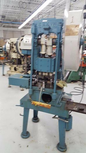 Used Perkins Transfer Stamping Punch Press Machine with Feed 15 Ton Pristine!