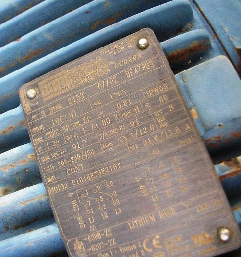 Used Refrig, Cooling Tower, 204 Ton, Marley, S/st, 10 HP #S741532