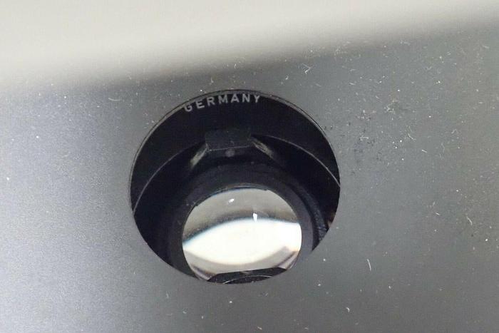 Used Leitz Wetzlar Germany As 0.90 Microscope Condenser w/ Stand, Stage & Nosepiece