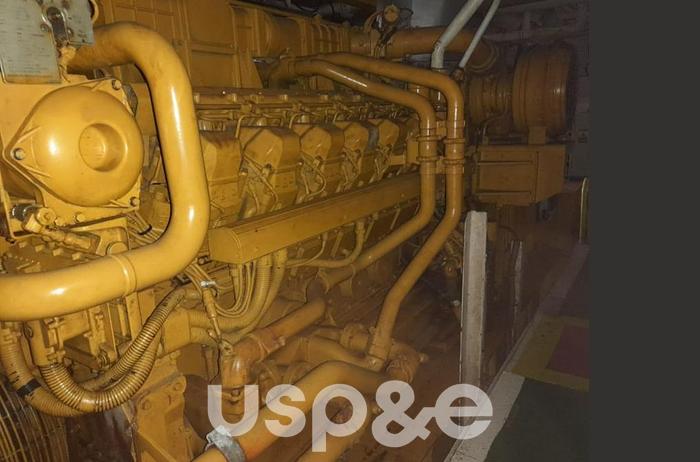 Used 6.9 MW 2011 Used Caterpillar 3516 HD Diesel Generator Sets