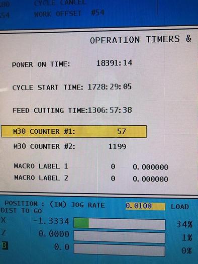 Used 2009 HAAS SL-40 CNC Turning Center