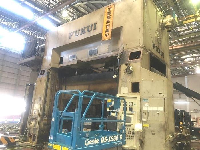 Used Press Sheet Stamping Mechanical Fukui MTE1100