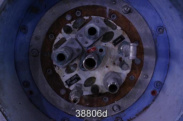 Used Suction Couch Roll, Rubber Covered with Vacuum Suction Box #38806