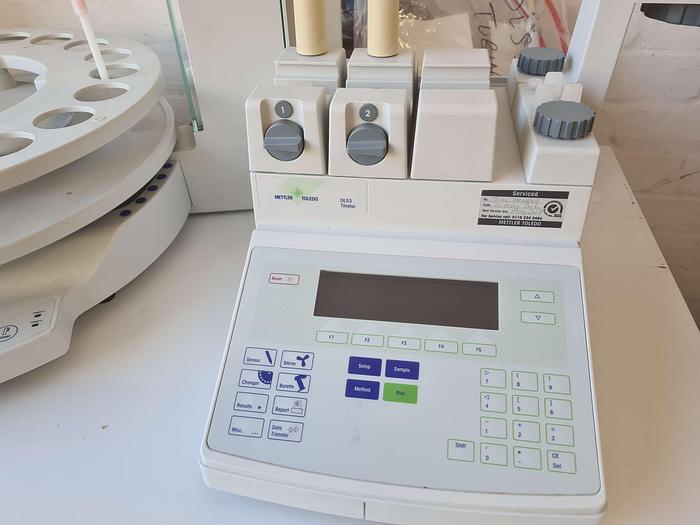 Used Mettler Toledo DL 53 Titrator with Rondo Sample Changer for Sa...