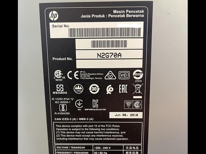 Used 2018 Hewlett-Packard L570