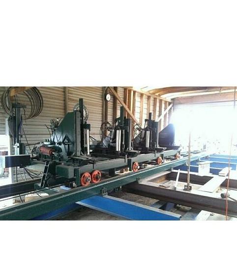 Used Sanborn 8" Headrig with Frick Carriage