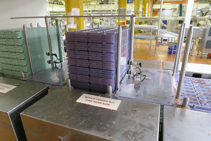 Used Aasted Frozen Cone Chocolate Moulding Line