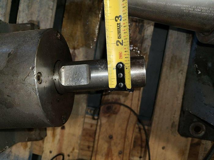 Used Rotary Lobe Positive Displacement Pump Stainless Steel Resin Liquid Pump