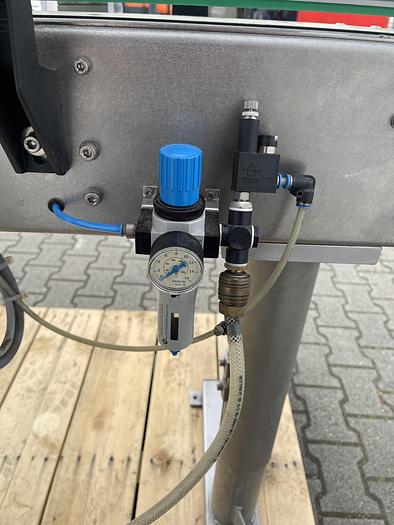 Gebraucht Etikettiermaschine für Selbstklebe-Etiketten, Fabrikat SES, Typ SES-80 / SES - 120 HD, Bj. 2007