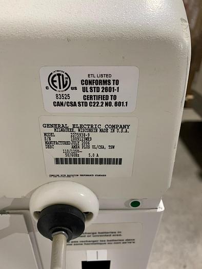 Used 2006 GE AMX 4+ Portable X-Ray