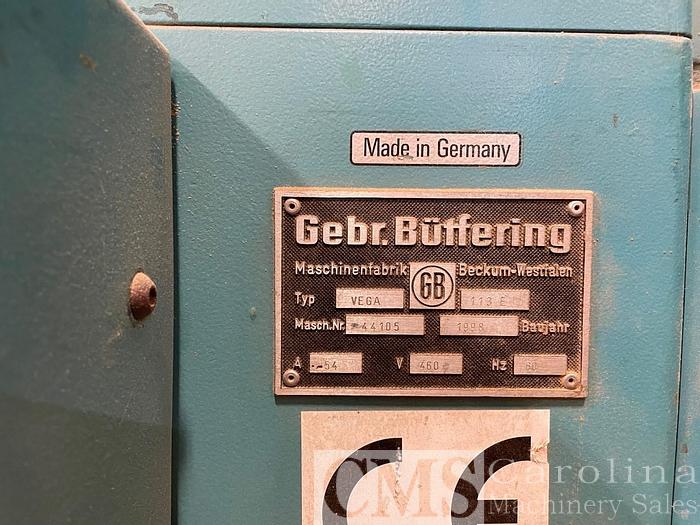 Used 1998 Butfering Vega 113E Wide Belt Sander