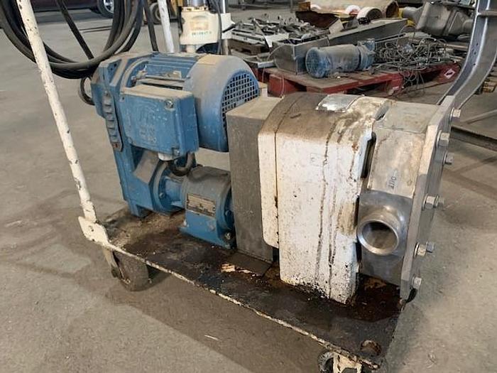 Used Creamery Package Size 4 Positive Displacement Portable Pump