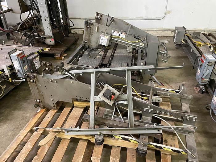 Used Whallon High Speed Bright Can Palletizer