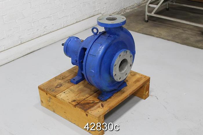 Used Goulds 3196 3x4x13 Pump, Stainless Steel Casing #42830