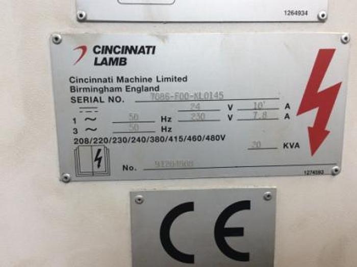 Used 2005 Cincinnati Lamb VCNC 760 Machining Centre