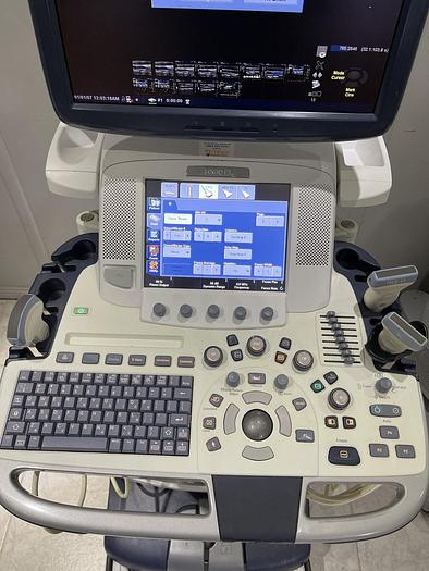 Used GE LOGIQ E9 Ultraschalgerät mit Drucker und 3 Sonden