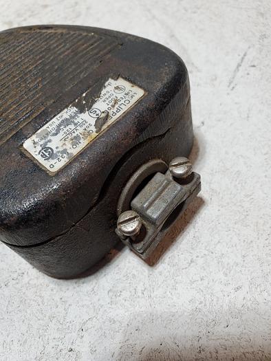 Used Linemaster Foot Switch 250VAC 632-t (BRD3)