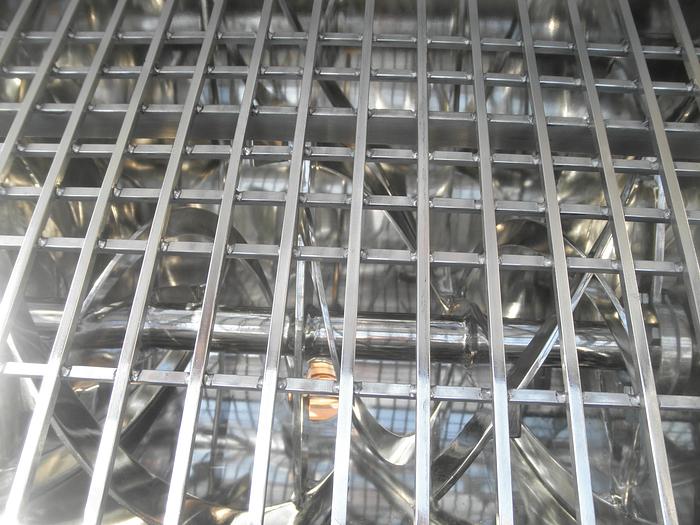 Used Mixer, Ribbon, 5 CF, 304 S/st, 3 HP, New, Std,Mixer, Ribbon, 5 CF, 304 S/st, 3 HP, New, Std, #S741896