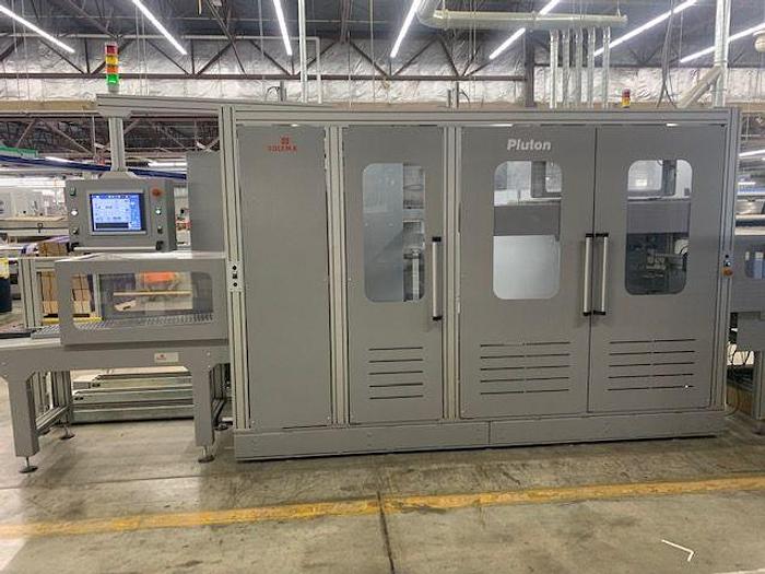 Used Solema Pluton Automatic Palletizer  2019