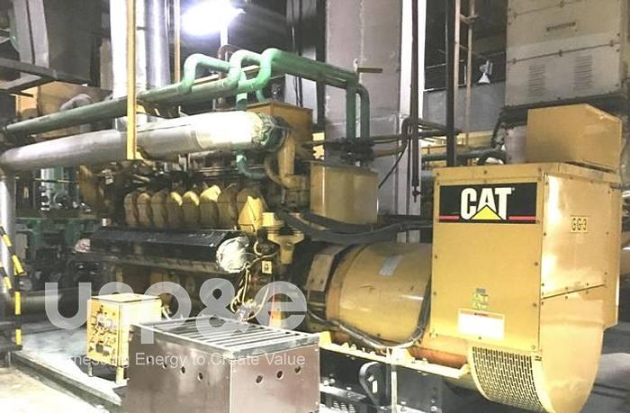 Used 1.4 MW 2005 Used Caterpillar 3516 Natural Gas Generator Sets