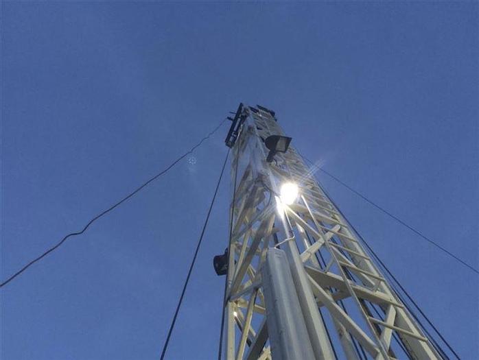 Used 2005 Flooded Reverse Drill Rig