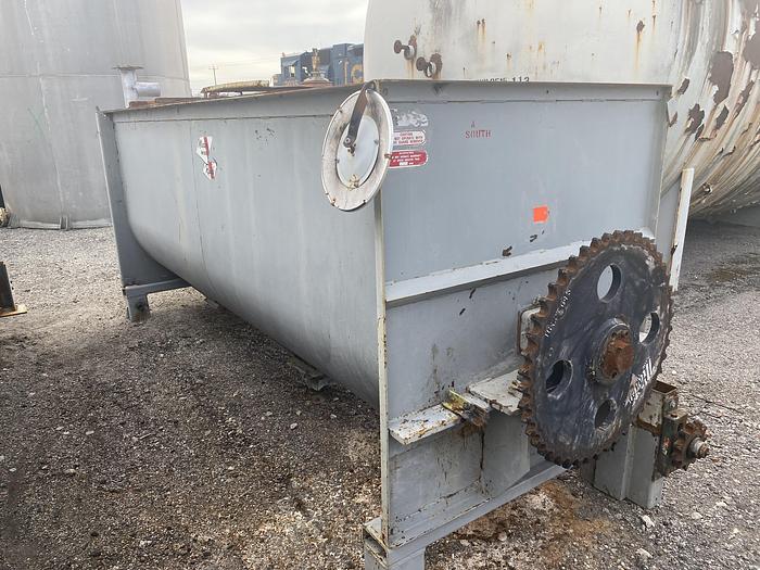 Used Used Marion Mixer approximately 100 cubic feet carbon steel Paddle Mixer