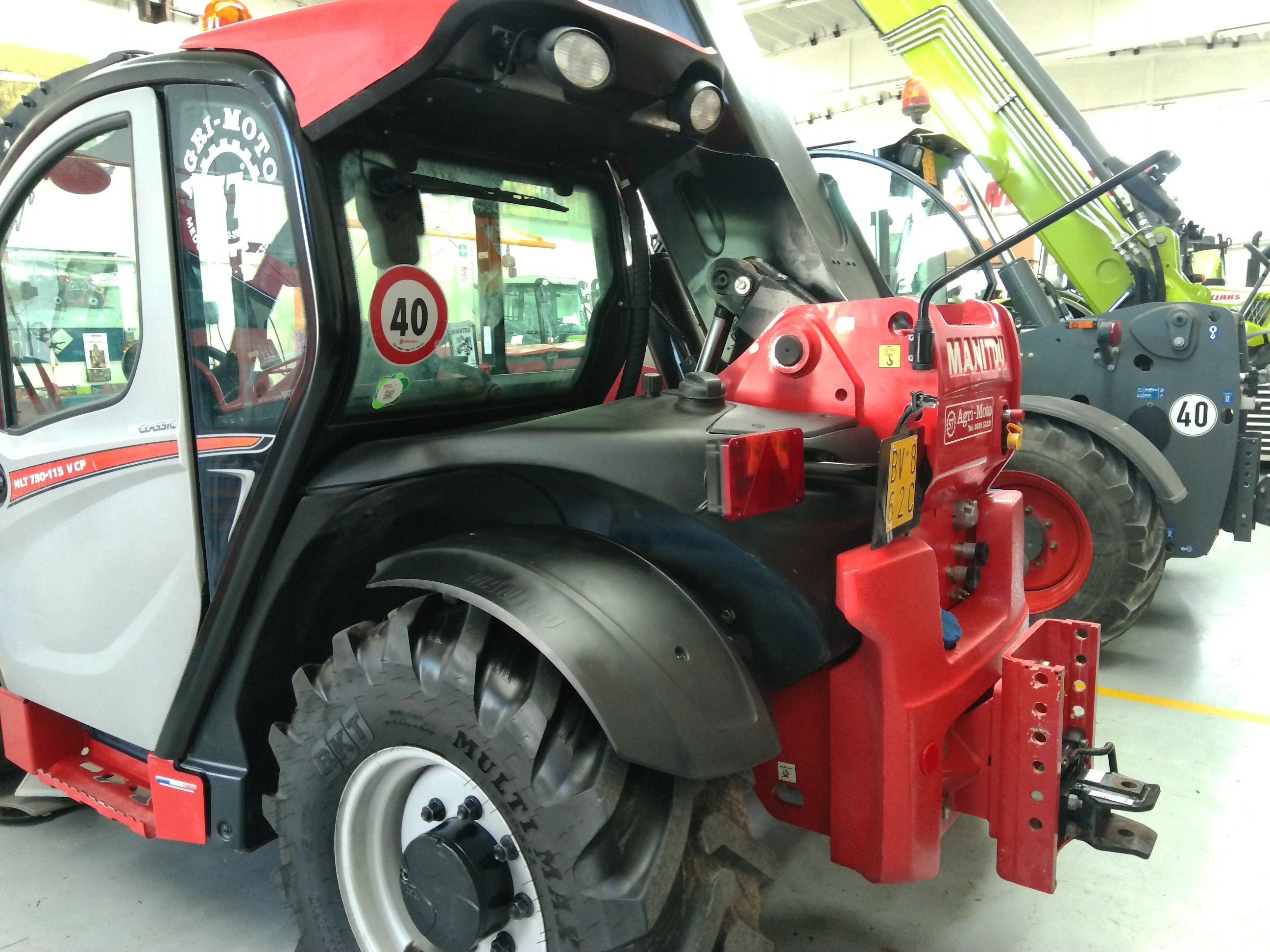 Usato SOLLEVAATORE MANITOU 730 115 V CP