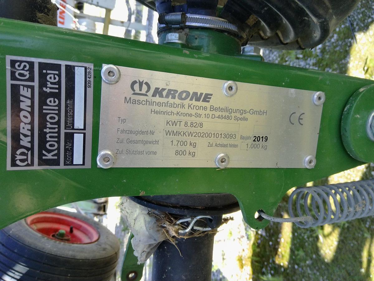 Usato VOLTAFIENO KRONE KWT 8.82/8