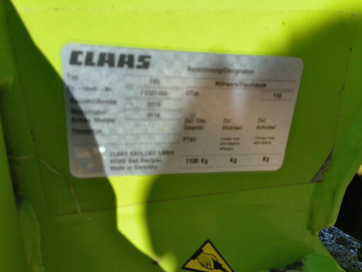 Usato FALCIACONDIZIONATRICE LATERALE CLAAS DISCO 3200 RC
