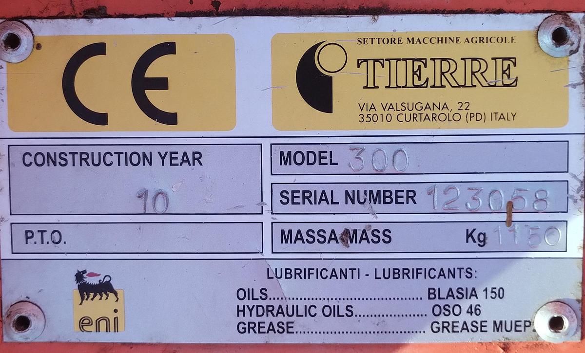 Usato TRINCIA TIERRE 300