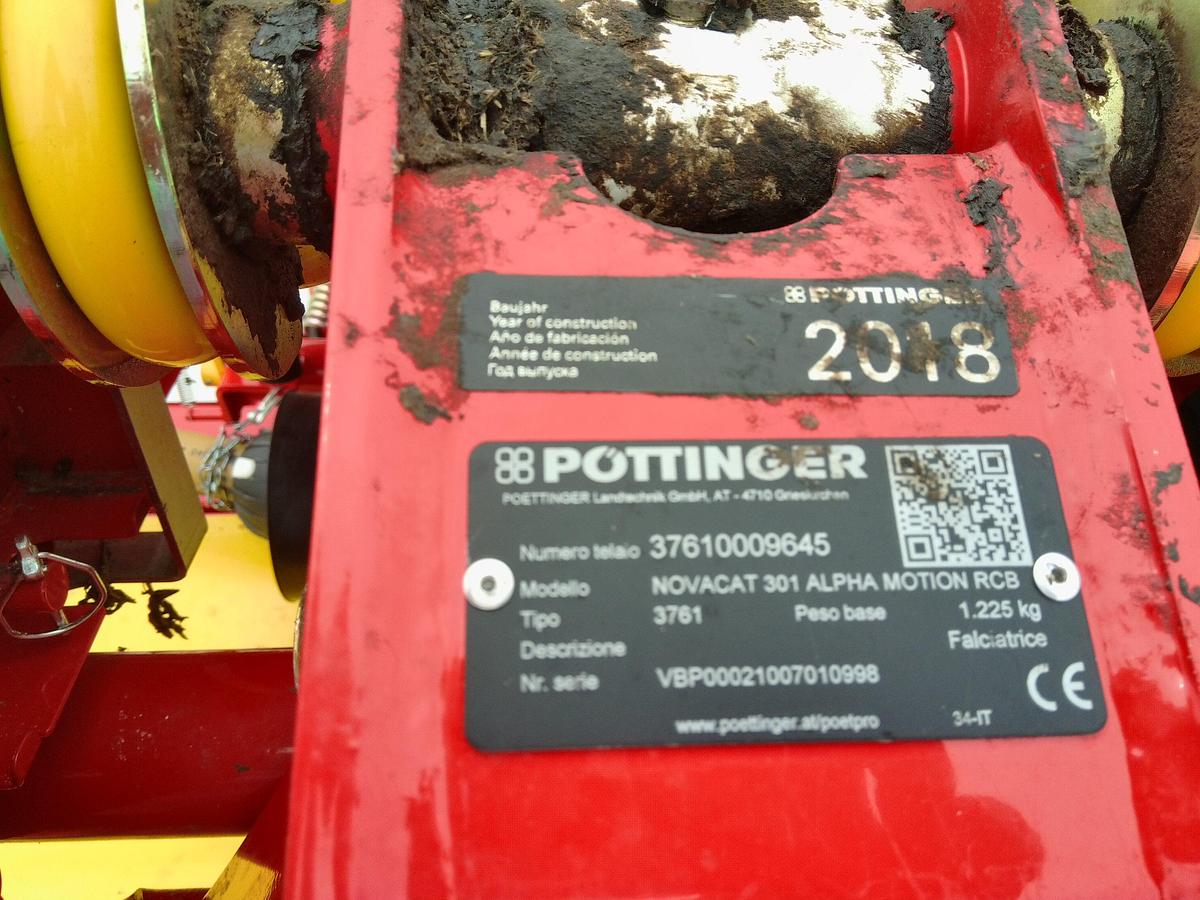 Usato FALCIACONDIZIONATRICE FRONTALE POTTINGER ALPHA MOTION MT 3
