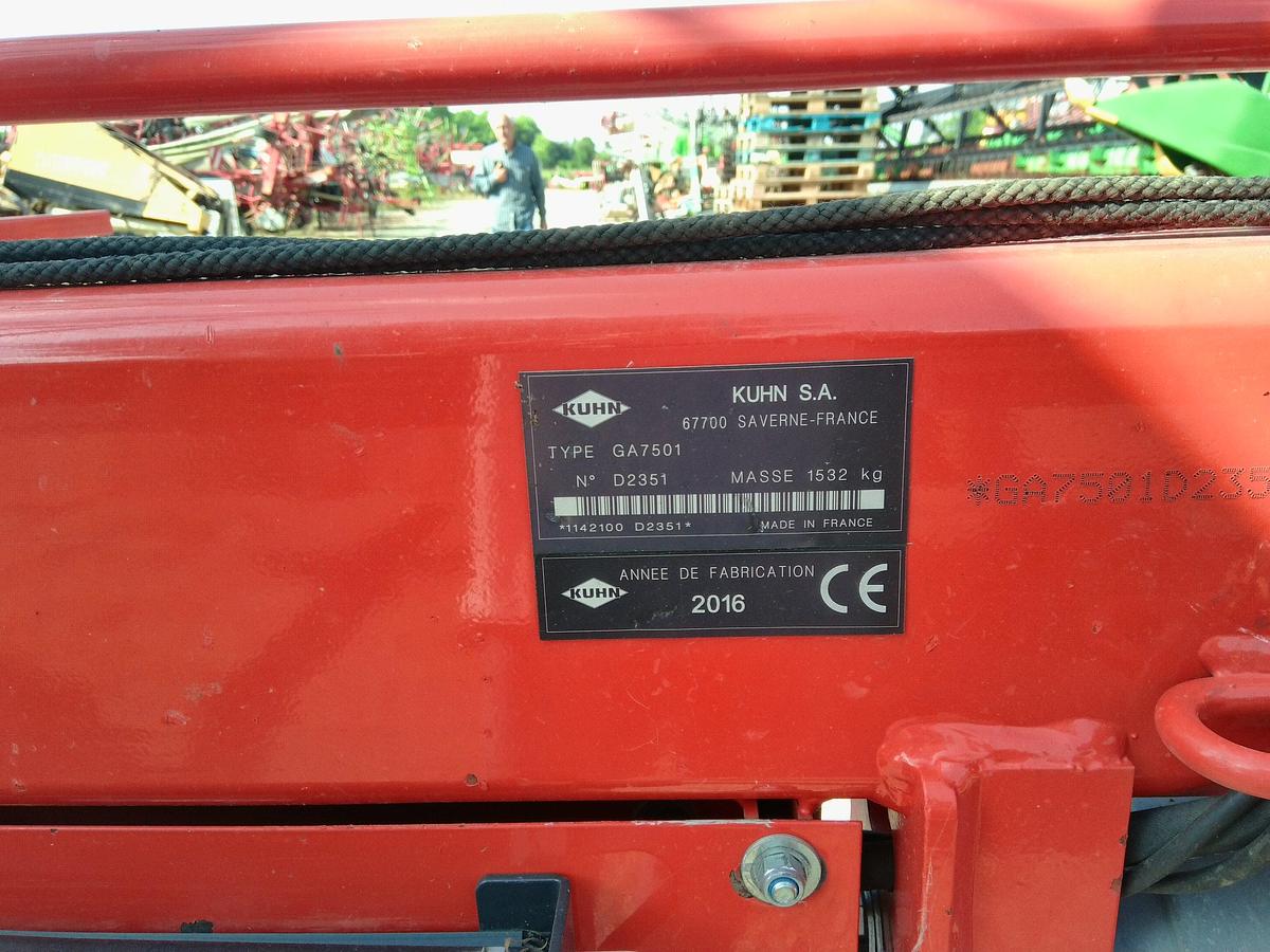 Usato RANGHINATORE KUHN MOD. GA 7501