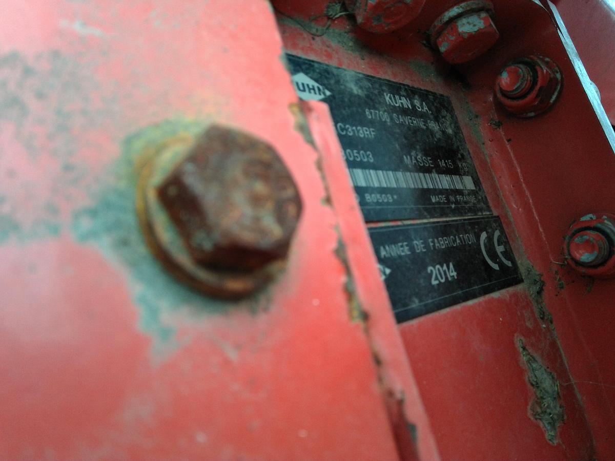 Usato FALCIACONDIZIONATRICE KUHN FC 313 CON RULLI