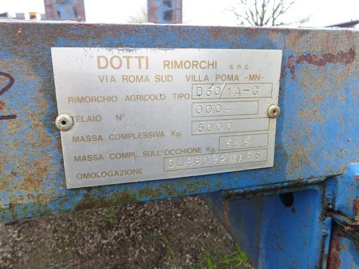 Usato RIMORCHIO A PIANALE MARCA DOTTI