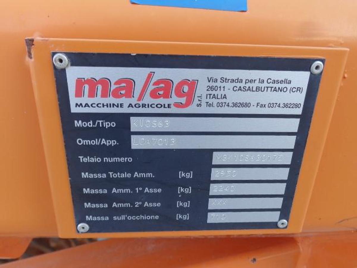 Usato RULLO MA/AG TIPO KIOS 630