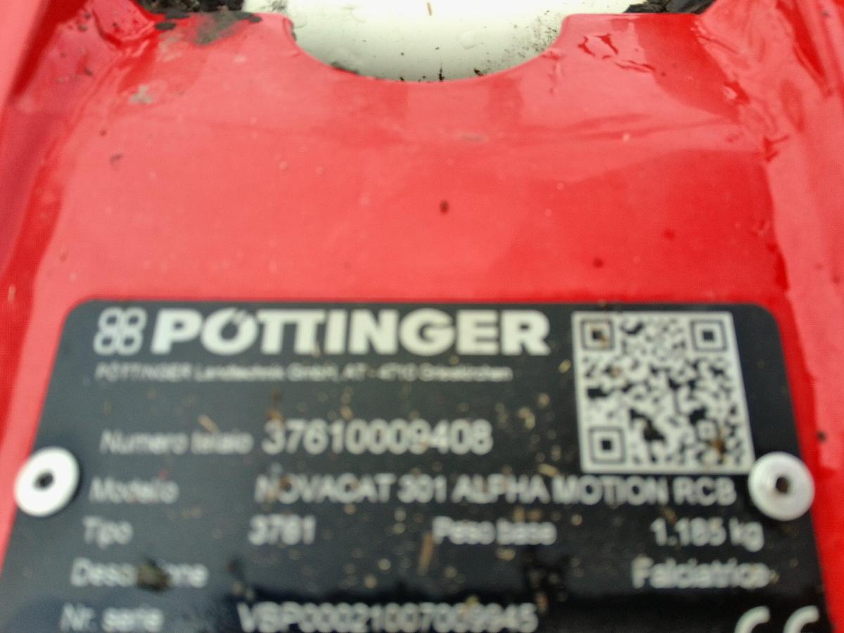 Usato FALCIACONDIZIONATRICE FRONTALE POTTINGER NOVACAT 301
