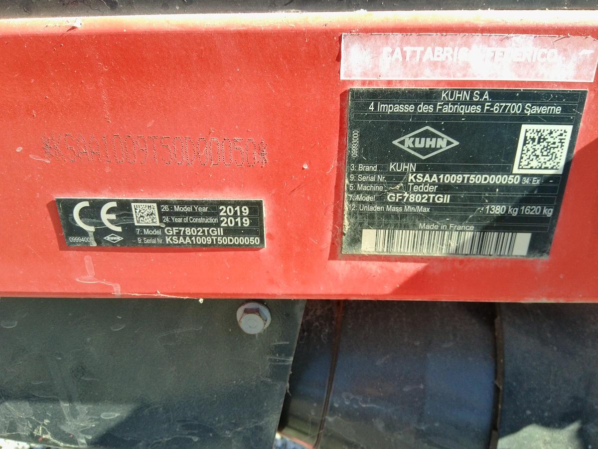 Usato VOLTAFIENO KUHN MOD.7802 TGII