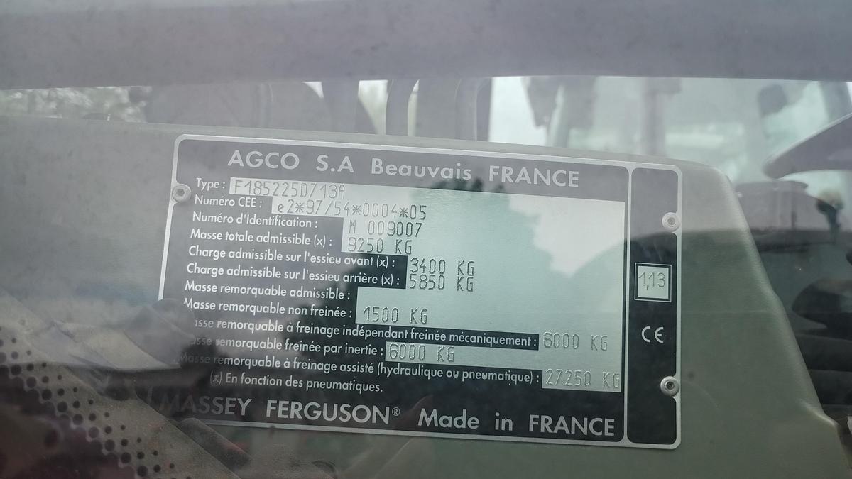 Usato TRATTORE MASSEY FERGUSON 6290