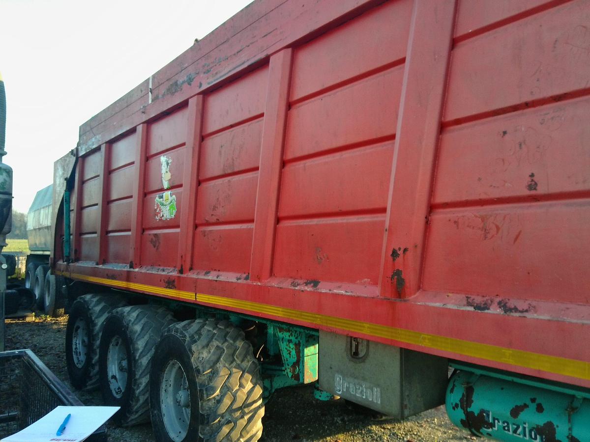 Usato DUMPER GRAZIOLI 7.5X2.4X1.7 OMOL. 200 Q.LI